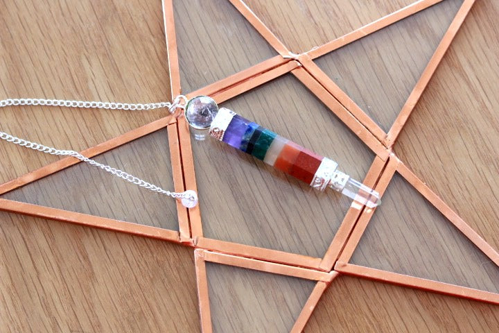 pendule chakras baton