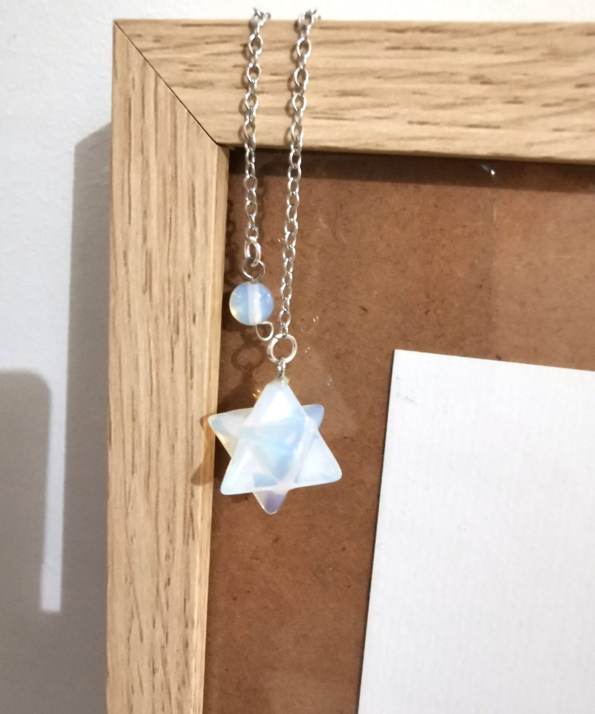 pendule opalite merkaba