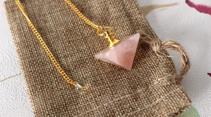 pendule quartz rose