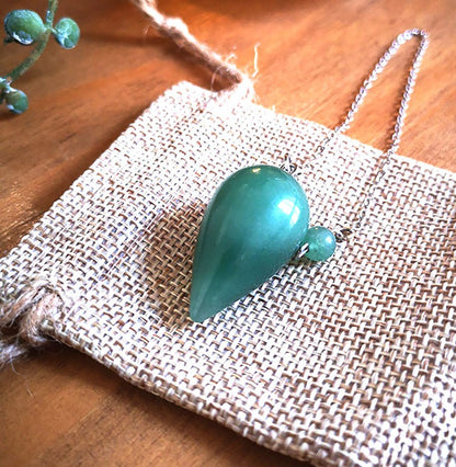 pendule-aventurine-verte-goutte