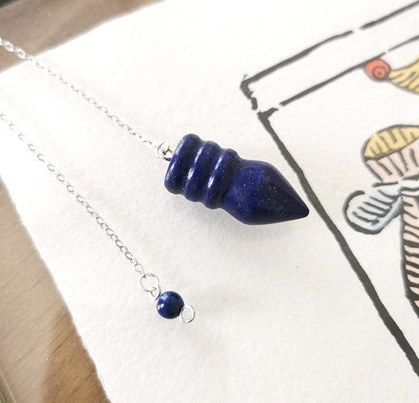 Pendule Egyptien Lapis Lazuli