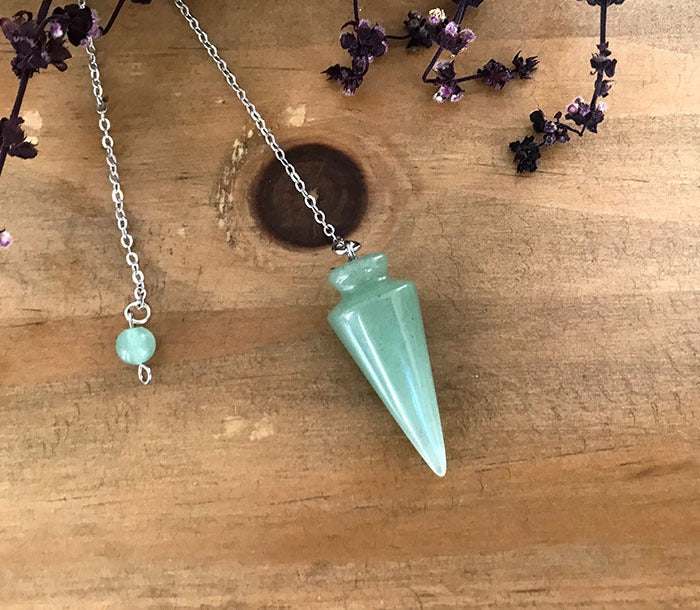 pendule-radiesthesie-medium-aventurine-verte